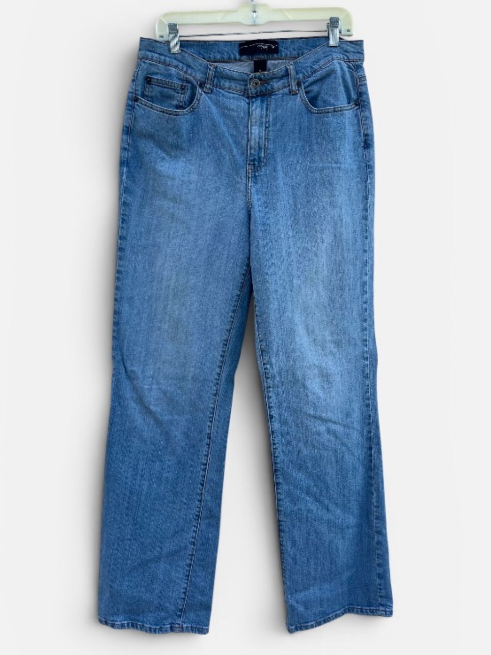 Vintage Venezia Boot Cut Denim Jeans Medium Wash Size 14 Tall